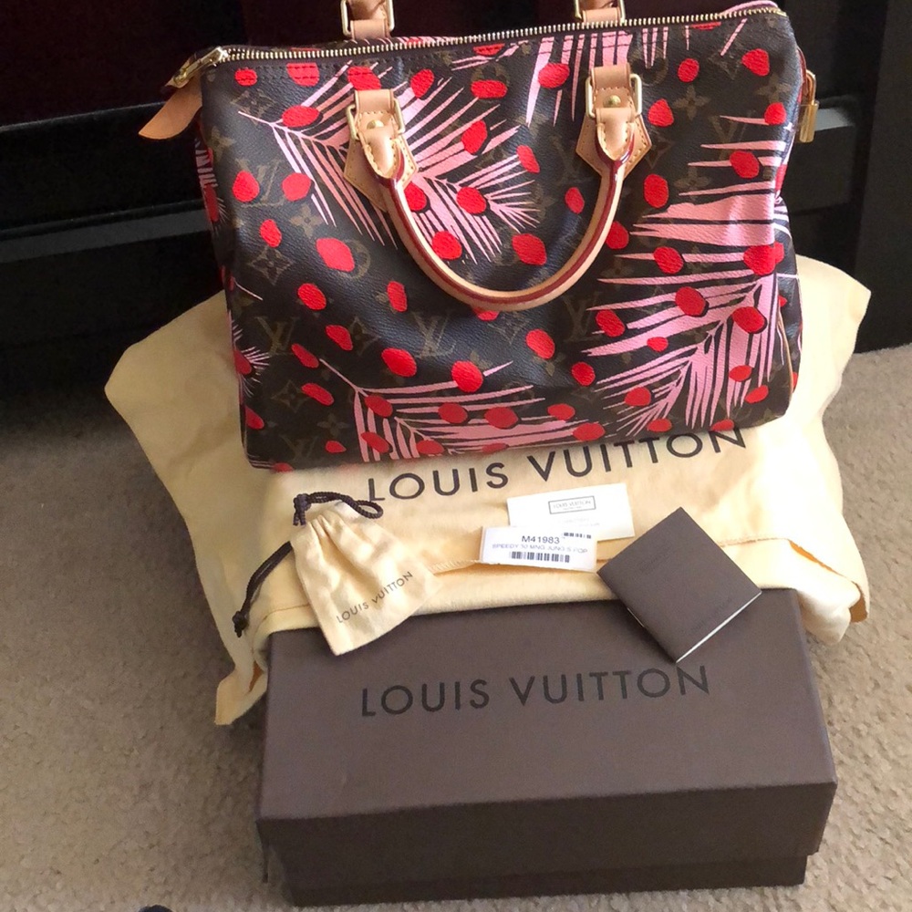 Limited Addition Louis Vuitton Speedy 30